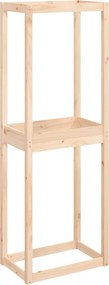 vidaXL Suport de anvelope, 63x40x180 cm, lemn masiv de pin