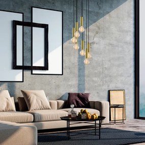 Lustră pe cablu TEMPO 7xE27/40W/230V