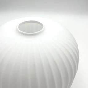 Lustră pe cablu HARMA 1xE27/15W/230V d. 20 cm alb/auriu