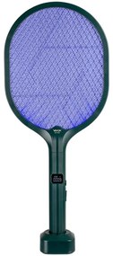Paletă LED electrică anti-insecte 2 în 1 1200 mAh/5V verde