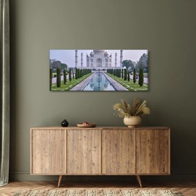 Tablou - Taj Mahal în răsăsrit de soare (120x50 cm)