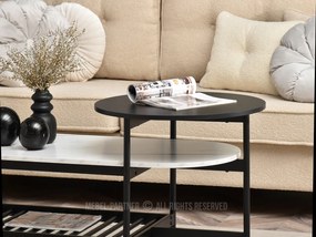Măsuță de cafea Lorelail Xl (alb + negru). 1111501