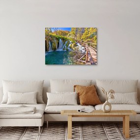 Tablou - Intrare in cascade (70x50 cm)