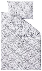 Lenjerie de bumbac alb ZUZANA Dimensiune lenjerie de pat: 70 x 90 cm | 140 x 200 cm