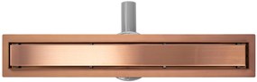 Rigola liniara Rea Pure Neo brushed copper 70