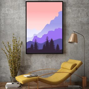 Poster - Peisaj montan (A4)