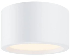 Spot LED aplicat cu protectie IP44 Hydra D-17.6cm alb