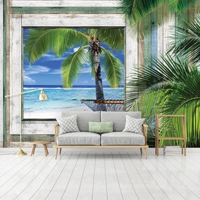 Fototapet - Plajă, mare, nisip (152,5x104 cm)