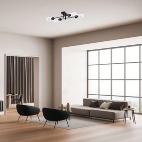 Rabalux 2672 - Lustră aplicată PRUDENCE 4xE27/40W/230V