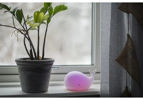 Lampă de veghe pentru copii cu LED-uri albe Whale - Star Trading