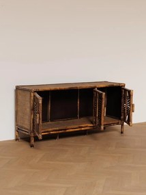 Bufet din rattan, 138 cm, Veracruz