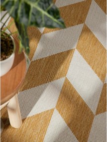 Covor pentru exterior și interior galben ocru/crem 120x170 cm Haringey Terrick – Ted Baker