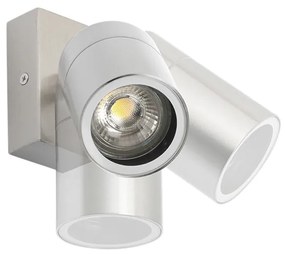 Aplică exterioară din oțel IP44 rotativă și înclinabilă - Solo