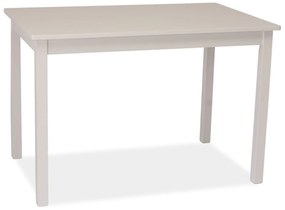 Masă de sufragerie Franklyn (alb + alb) (pentru 4 persoane). 1050151