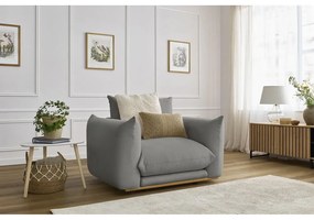 Fotoliu gri Ernest – Bobochic Paris