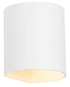 Plafoniera moderna alba cu efect de lumina - Sabbio
