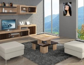 Masă de cafea Sudbury 1 (sonoma deschis + închis). 780013