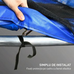 SPORTNOW Husa de 10FT pentru Arcuri de Trambulina, Saltea de Siguranta de Rezerva pentru Trambulina