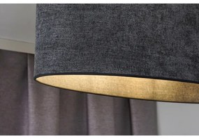 Lustră pe cablu Duolla OVAL 1xE27/15W/230V gri