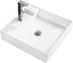 Mexen Blanca lavoar deasupra blatului 44 x 44 cm, alb - 21624400