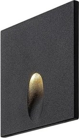 Spot LED incastrabil iluminat ambiental IP54 Boven negru