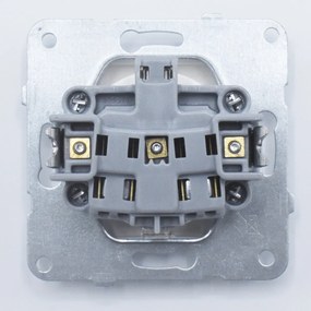 Priza simpla cu impamantare si protectie copii, 16A, IP20, Argintiu, Panasonic Arkedia Slim\ Karre Plus
