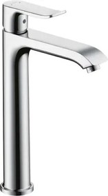 Baterie lavoar inalta Hansgrohe Metris crom lucios
