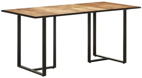 vidaXL Masă de bucătărie, 160 cm, lemn de mango nefinisat