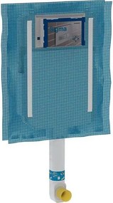 Rezervor incastrat 8 cm Geberit Sigma UP720 compact, cu actionare frontala, montaj in gips carton