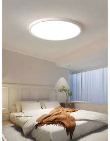 Plafoniera LED IP44 60W Ultra Slim Grosime 2.1cm D40cm 6500K 4000lm DMDS01-500MM-60W Alb