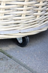 Set 3 Ghivece French Basket din salcie impeltita, Jardin