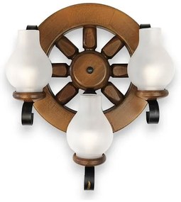 Aplică Brilagi ROATA APLICA 3xE14/40W/230V fag/nuc