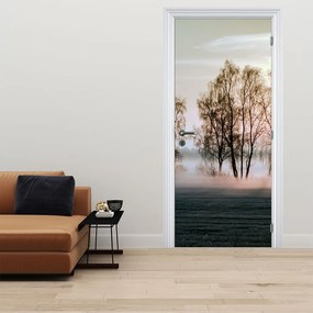 Fototapet pentru ușă - Ceața de dimineață (95x205cm)