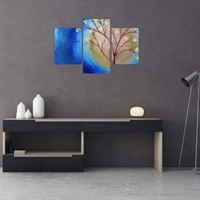 Tablou - Copac în fața soarelui (90x60 cm)