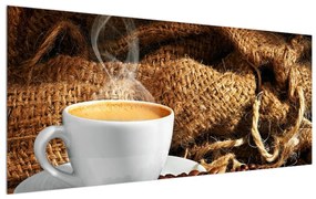Tablou cu ceașca de cafea (120x50 cm), în 40 de alte dimensiuni noi