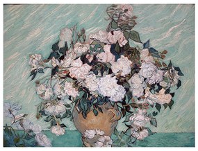 Reproducere tablou Vincent van Gogh - Rosas Washington, 60 x 45 cm