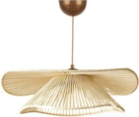 Lampă suspendată pe cablu DUVELA 1xE27/40W/230V bej