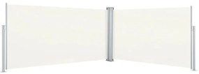 vidaXL Copertină laterală retractabilă, crem, 160x600 cm