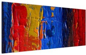 Tablou cu culorile pentru artiști (120x50 cm), în 40 de alte dimensiuni noi