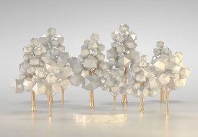 Fototapet - Copaci 3D (147x102 cm)