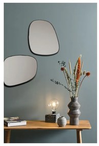 Vază din gresie ceramică Villa Collection Rost, înălțime 30 cm, albastru închis