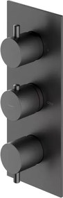 Baterie cada termostatata incastrata cu 3 elemente grafit periat Omnires Y fara corp ingropat