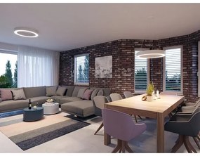 Lustră LED dimabilă pe cablu SATURN LED/50W/230V 3000K/4000K alb LED2