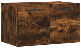 830017 vidaXL Dulap de perete, stejar fumuriu, 60x36,5x35 cm, lemn prelucrat