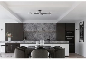 Lustră aplicată Sollux SL.1447 VECTOR 6xE27/15W/230V negru