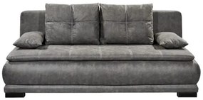 Canapea extensibila, Sophie, Ranger 11 Grey, 3 locuri, 208 x 93 x 105 cm, gri