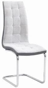 Scaun de sufragerie Santa new (gri deschis + gri închis). 772784