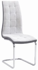 Zondo Scaun de sufragerie Santa new (gri deschis + gri închis). 772784