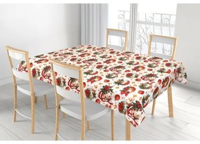 Bellatex Fată de masă Decorațiuni de Crăciun, 100x 100 cm, 100 x 100 cm