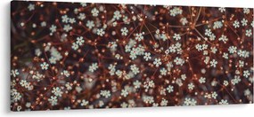Tablou cu floare de nu mă uita (120x50 cm)